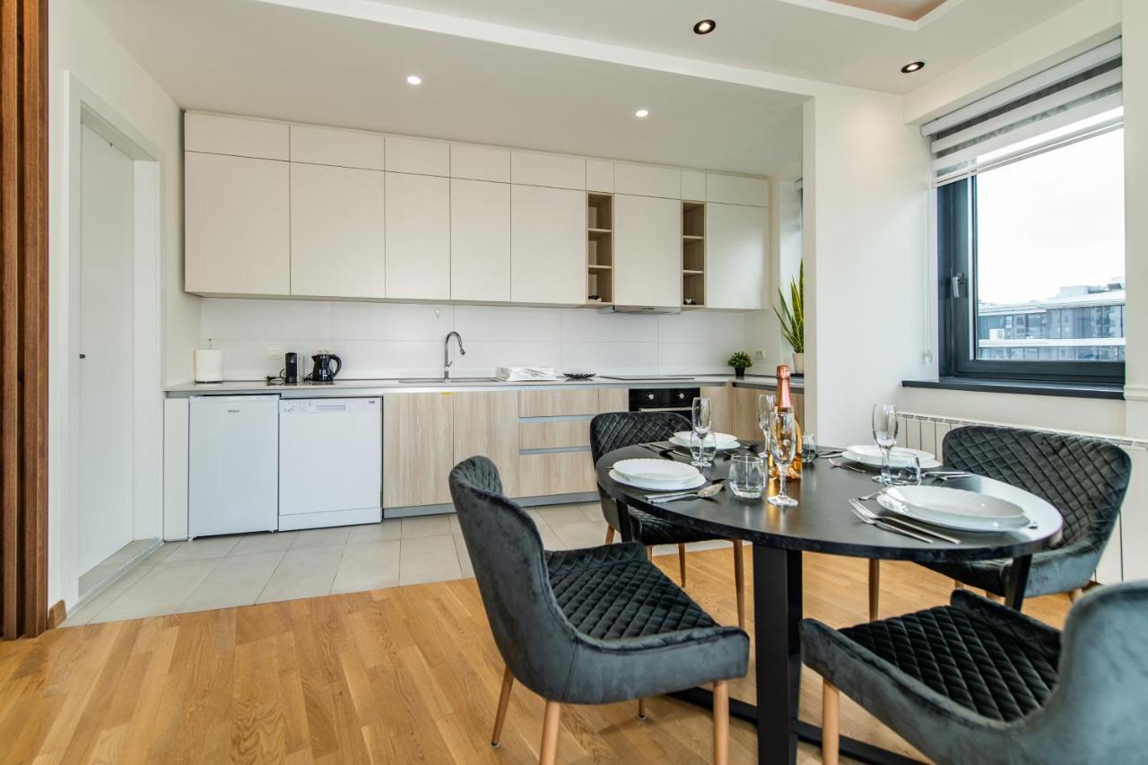 Luxury Stay In Belgrade Waterfront With Views Buitenkant foto