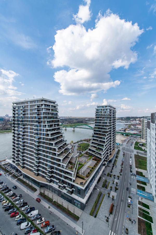 Luxury Stay In Belgrade Waterfront With Views Buitenkant foto