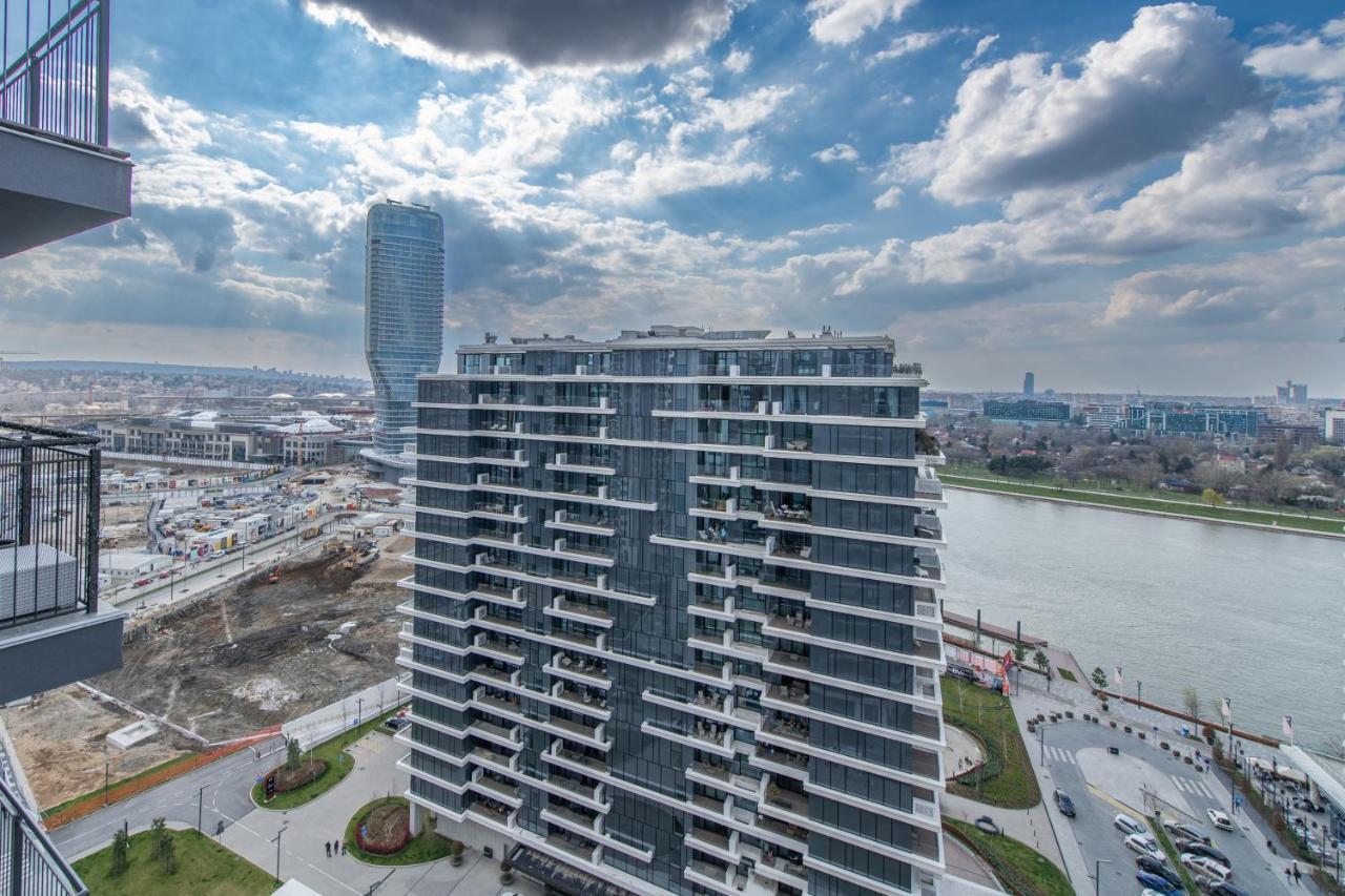Luxury Stay In Belgrade Waterfront With Views Buitenkant foto
