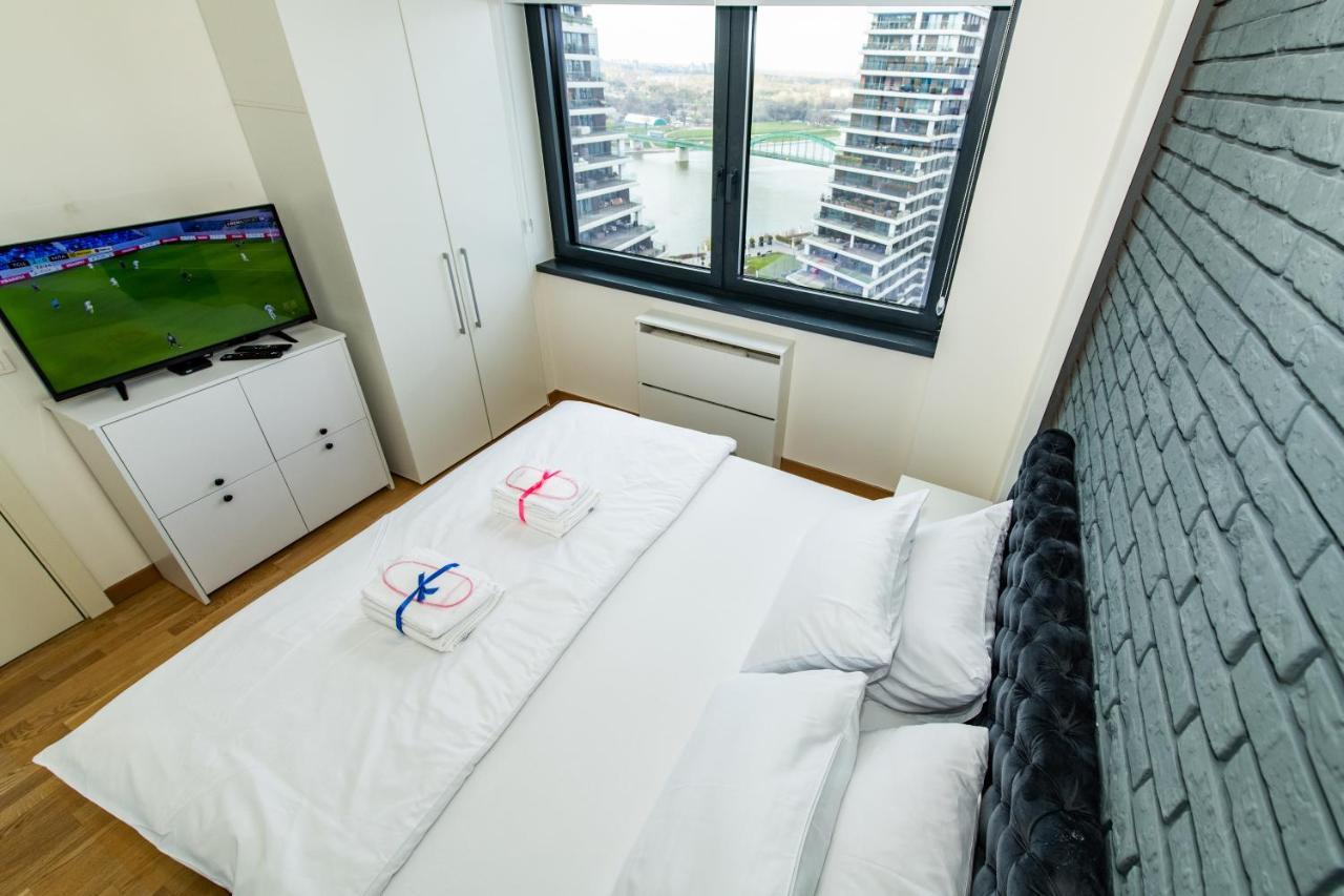 Luxury Stay In Belgrade Waterfront With Views Buitenkant foto