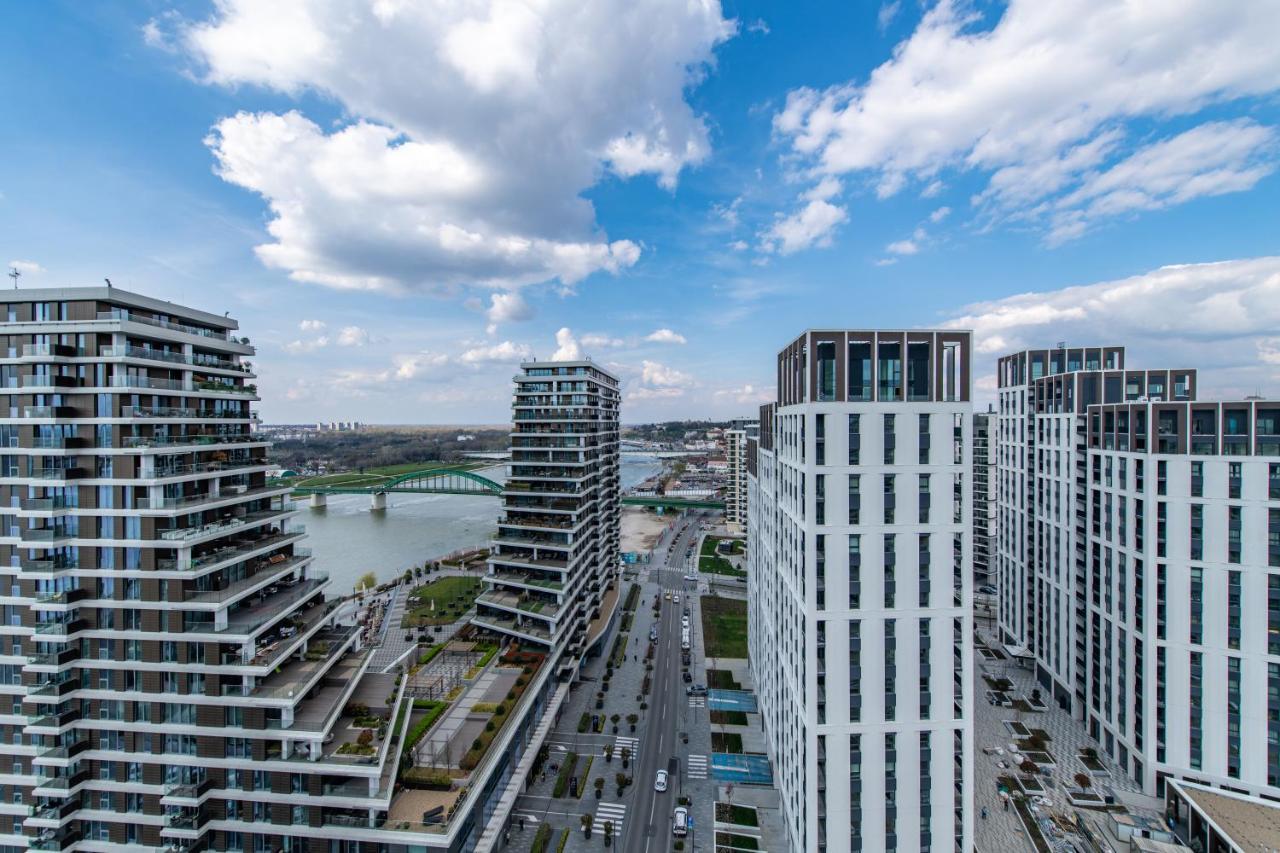 Luxury Stay In Belgrade Waterfront With Views Buitenkant foto