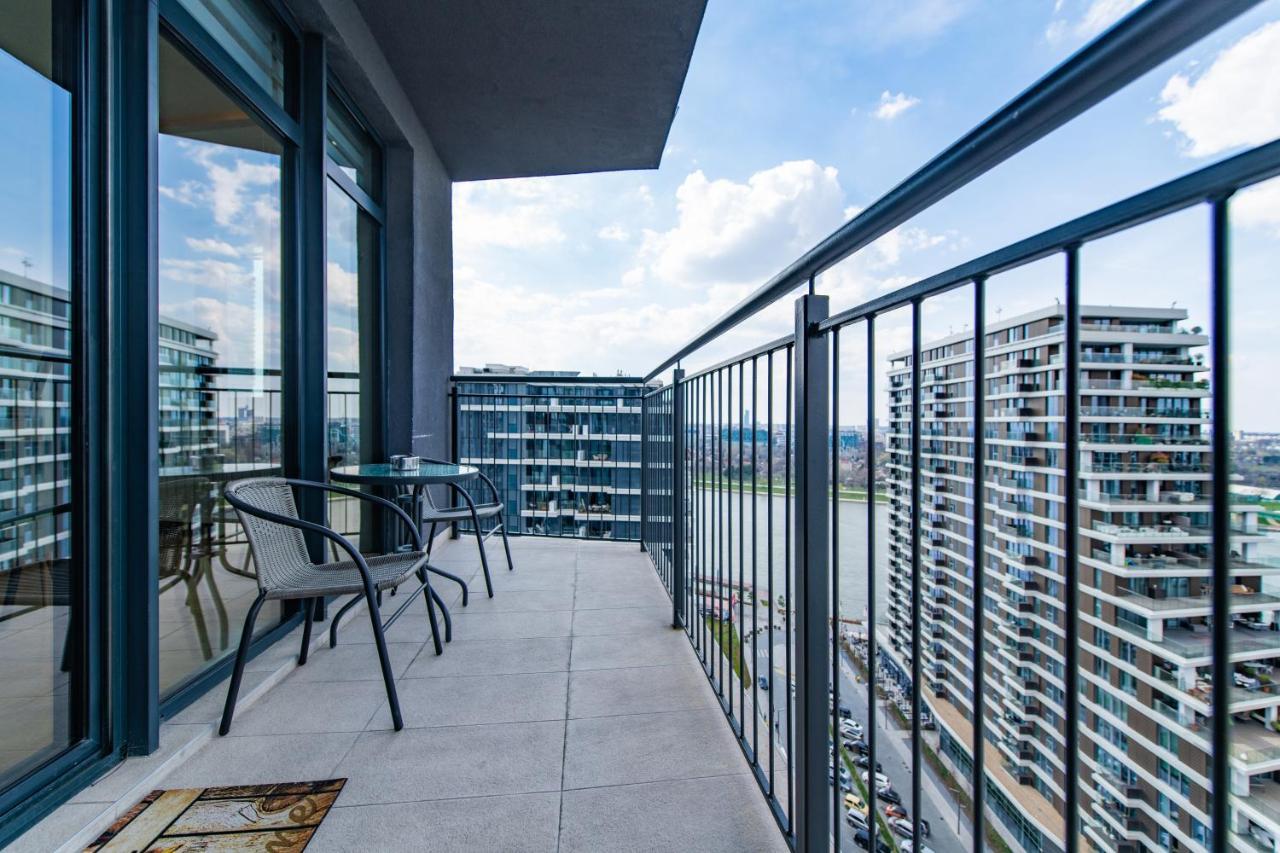 Luxury Stay In Belgrade Waterfront With Views Buitenkant foto